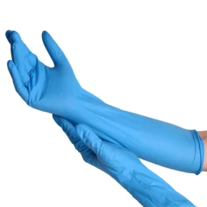 Over Elbow Latex Free Gynaecological Examination Nitrile Gloves Medical Exam Gloves