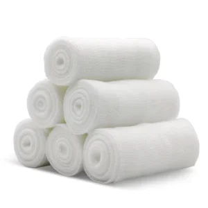PBT Gauze Roll Bandages Medical Elastic Conforming Cotton Medical Consumables Breathable First Aid Bandages