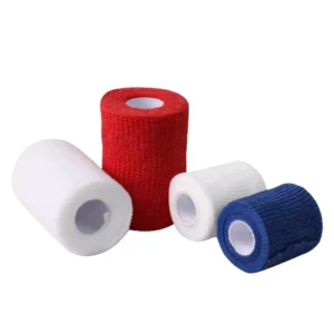PBT Medical Grade Self-Adhesive Bandage Universal Breathable Wrap Stretchable Elastic Gauze Far Infrared Disinfecting CE