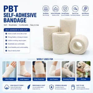 PBT Self Adhesive Ozone Disinfecting Class I CE Certified Bandage