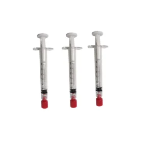 PC Syringe 1ml 3mL Disposable Luer Lock Syringe with Cap for prf Gel and Beauty
