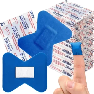 PE Breathable and Waterproof Detectable Metal Adhesive Bandages for Food Service Industry