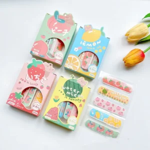 PE Cartoons Kids Wound Plaster Medical Customized Breathable Band Aid