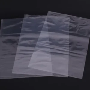 PE Heat Seal Flat Pocket Transparent Soft Plastic Bags Dustproof Moisture-proof for Cakes Chewing Gum Clothing Boxes