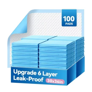 PE Heavy Absorbency Hospital Disposable Adult Incontinence Nursing Underpads Pet Potty Training Aids 100% Cotton