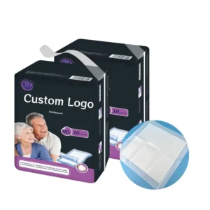 PE Leak Proof Backing Disposable Bed Pads for Adults Travel Adult Incontinence Pad