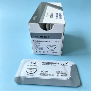 PGCL Suture Sterile Synthetic Absorbable Monofilament 12pcs/Box