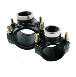 PN16 20mm to 315mm HDPE Pipe PP Clamp Saddle