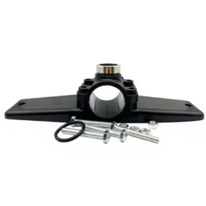 PN16 Saddle Clamp Farm Irrigation System Black PP Sprinkler Base with Spike Type