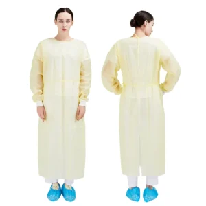 PP Non Woven Hospital Visitor Nurse Protective Clothing Surgical Isolation Gown Blue Medical Gowns