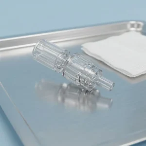 PP/PVC Luer Connector Fitting for IV Syringe Infusion