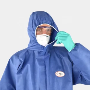 PPE Protective Clothing Workwear Overall Dust Particles Proof Chemicals Disposable Industrial Suits Coverall Work Uniform