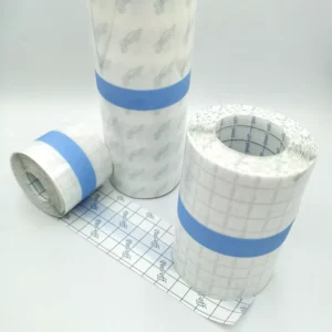 PU Surgical Adhesive Clear Color Waterproof Tape with CE
