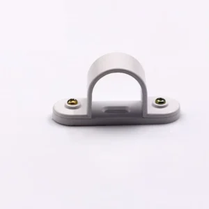 PVC Conduit Clamps Rubber Clamp 20mm Saddle Shaped Rubber Clamp Custom Injection Molded Parts