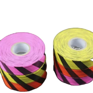 PVC Flat Tape Flagging Custom Printed Stripe Flagging Tape for Survey