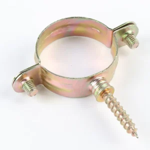 PVC Range Copper Concrete Pump Rubber Pipe Clamp of Quick Pipe Clip M6 Double Pipe Supporting With Inner Rubber