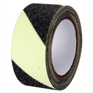 PVC Self Adhesive Paper Single Sided Glow in the Dark Anti Slip Tape Safety Floor Marking for Stairs Ramps Industrial Areas