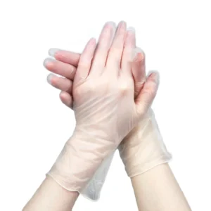 PVC Vinyl Disposable Safety Gloves S M L XL Sizes Vinyl Gloves Powder Free Food Grade for Beauty