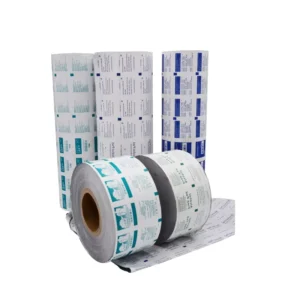 Packaging Medicine Use Aluminum Foil Laminated Paper for Medical Sachets Swab