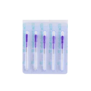 Painless Disposable Sterile Handle Acupuncture Needles With Guide Tube