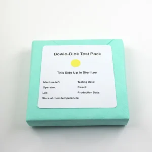 Paper BD Test Pack for Steam Sterilizer with Custom Logo