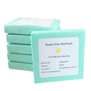 Paper BD Test Pack for Steam Sterilizer with Custom Logo