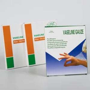 Paraffin Gauze Dressing Medical Vaselinee Gauze Pad for Burn Wound Care