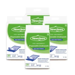 Patient Absorbent Under Pads Disposable Incontinence Bed Underpads with Logo Newclears