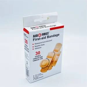 Pe Foam Self-Adhesive Bandage 1″ X 3″ Custom Printed 30Pcs/Box Band-Aid Wound Plaster