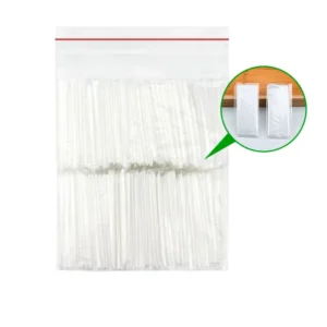 Pe Gloves Disposable Plastic 2pcs Folded Gloves In Pair For Hair Salon