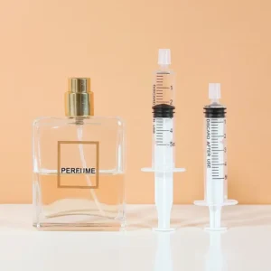 Perfume Dispenser Syringe Small Funnel Straw Dispensing Tool Perfume Extractor Nozzle Press Straw