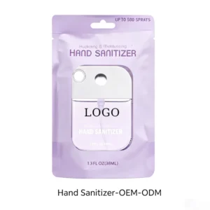 Personalized Mini Hand Sanitizer Liquid Mini Cute Hand Sanitizer Mist Spray Custom Logo Credit Card Hand Sanitizer