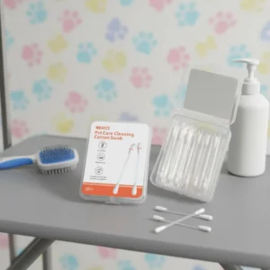 Pet Cleaning Swab Liquid Filled Cotton Swab for Animal Ear Cotton Swab for Dog