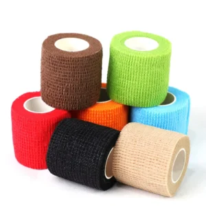 Pet Supplies Colorful Elastic Medical Grade Class I Self Adhesive Far Infrared Bandage Cohesive Outdoor Sports
