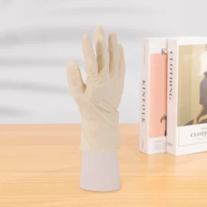 Pidegree Disposable Latex Examination Gloves Milky White Powder Free Latex Gloves for Medical