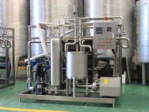 Pilot Scale Tubular UHT Sterilizer CL 2 200-500L/H for Milk Small Batch Production Process Development