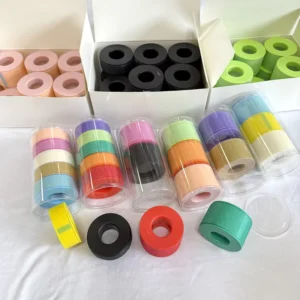 Pink Green Non-Woven Paper Medical Eyelash Extension Tape Silicone Gel for Sensitive Skin Surgical Tool Eyelashes Accessories