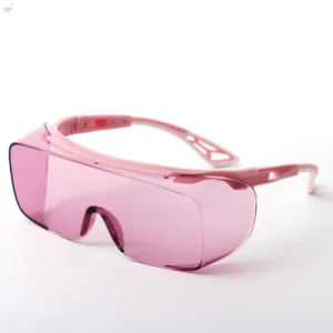 Pink Work Safety Glasses PC Lens Fashion Goggle Design Eye Protection Anti Fog Impact Resistant Chemical Protection