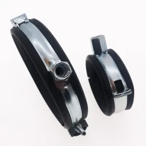 Pipe Clamp Bracket Steel M8 10 Zinc Plated Exhaust Pipe Clamp Quick Release Pipe Clamps