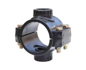 Pipe Clamp Saddle Plastic PP HDPE Saddle Tee Irrigation Pipe Saddle Irrigation Fitting