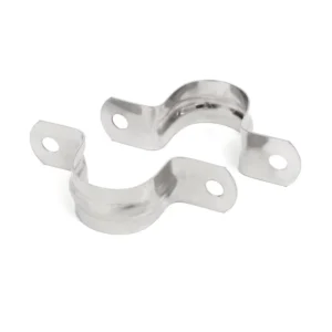 Pipe Fitting 2 Hole Stainless Steel Saddle Clamp