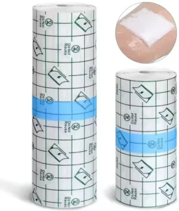 Plaster Pu Film Transparent Adhesive Elastic Latex Free UV Disinfected Wound Dressing Roll Hospital Surgical Bandage