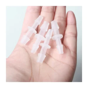 Plastic Check Valve Infusion Glue Inject Base Silicone Connector
