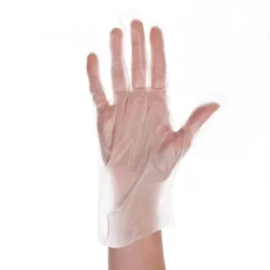 Plastic Disposable Gloves for Soap Use Green Safety Work Gloves Bulk Order 1000 Pairs MOQ