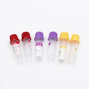 Plastic Micro Blood Collection Tube 0.5ml EDTA Test Tubes