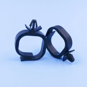 Plastic Nylon Arrowhead Push In Wire Saddle Cable Clamp