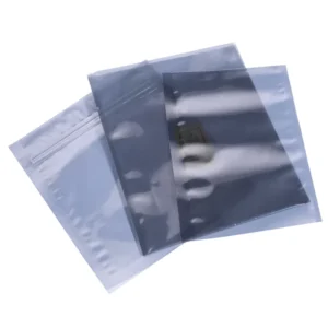 Plastic PE Antistatic Custom Silver Heat Seal RFID Shielding Bag