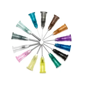 Plastic Steel Bayonet Type Tips Adhesive Glue Dispensing Syringe Needles Plastic