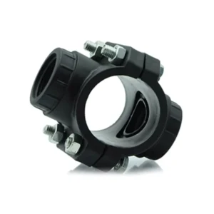 Plumbing System Fittings PP Compression Fittings HDPE Pipe Fittings PP Saddle Clamp Double Side