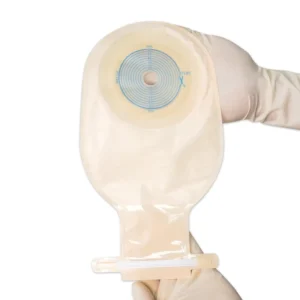 Portable Disposable 60mm Non Sterile Class I Medical Stoma Colostomy Bags Cover Ostomy Bags with Valve